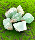 Green Calcite Rough Specimen image 0