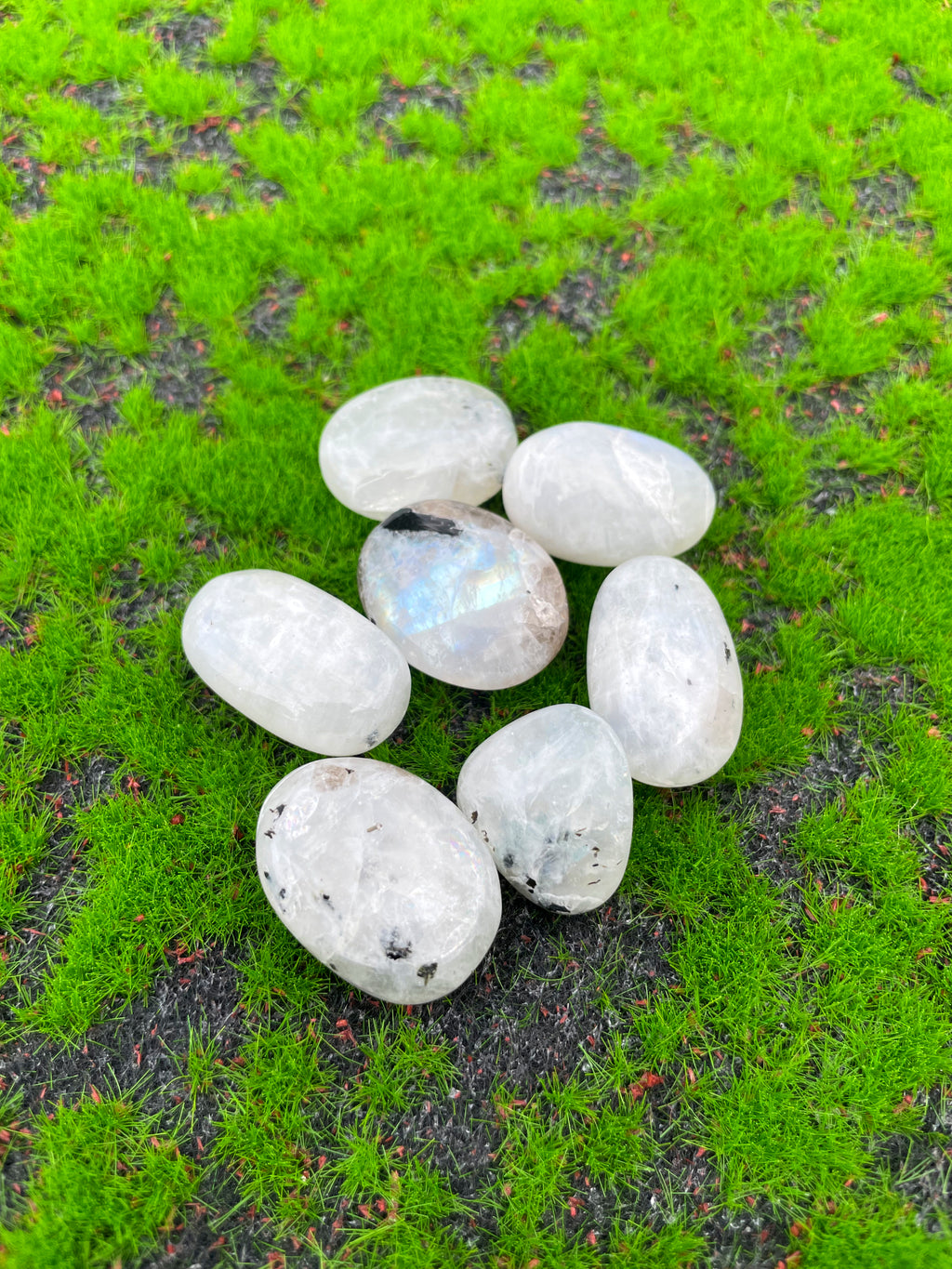 Rainbow Moonstone Tumblestone image 0