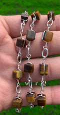 Tigers Eye Mini Cube Bracelet image 0