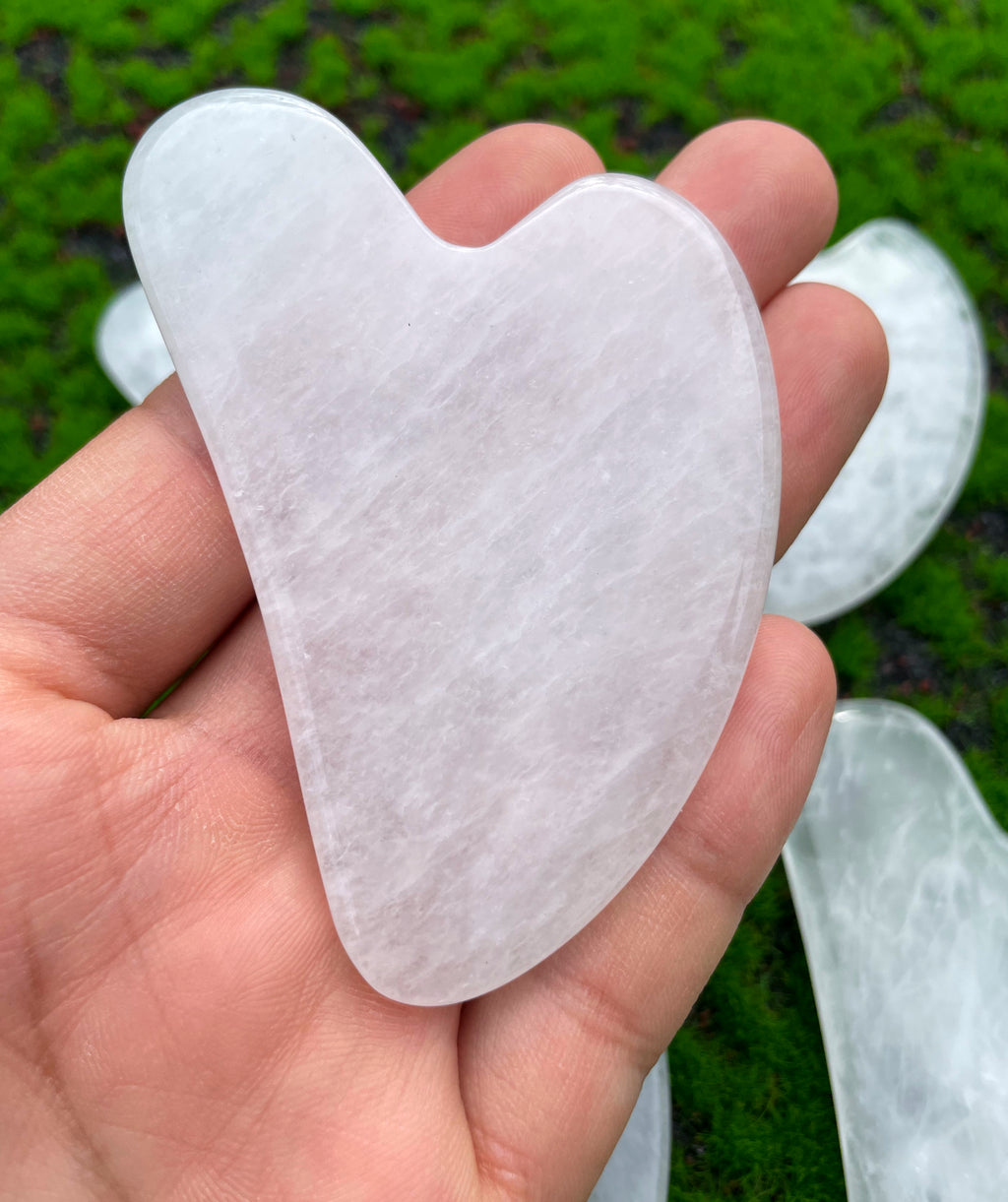 Clear Quartz Gua Sha image 1
