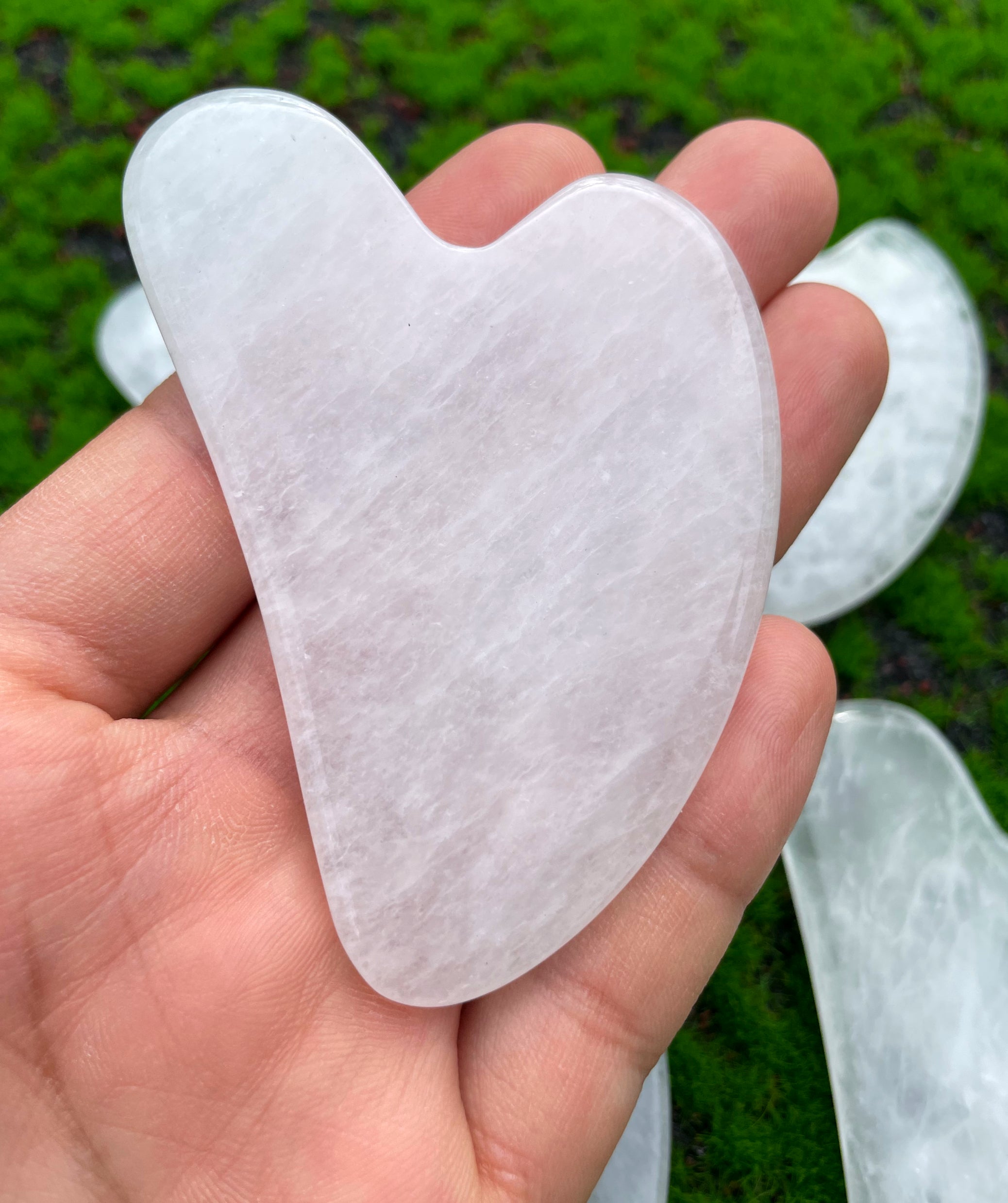 Clear Quartz Gua Sha image 1
