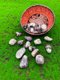 Chevron Amethyst Tumble-stones image 0