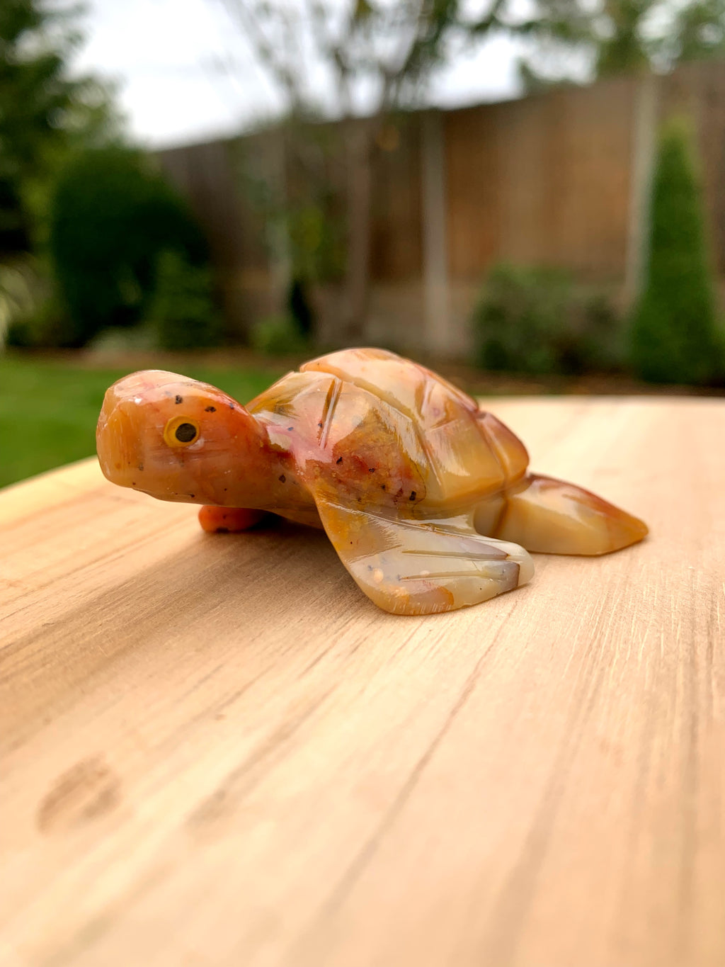 Soapstone Sea Turtle Carving - Medium image 2