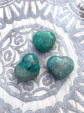 Amazonite Heart Carving image 0