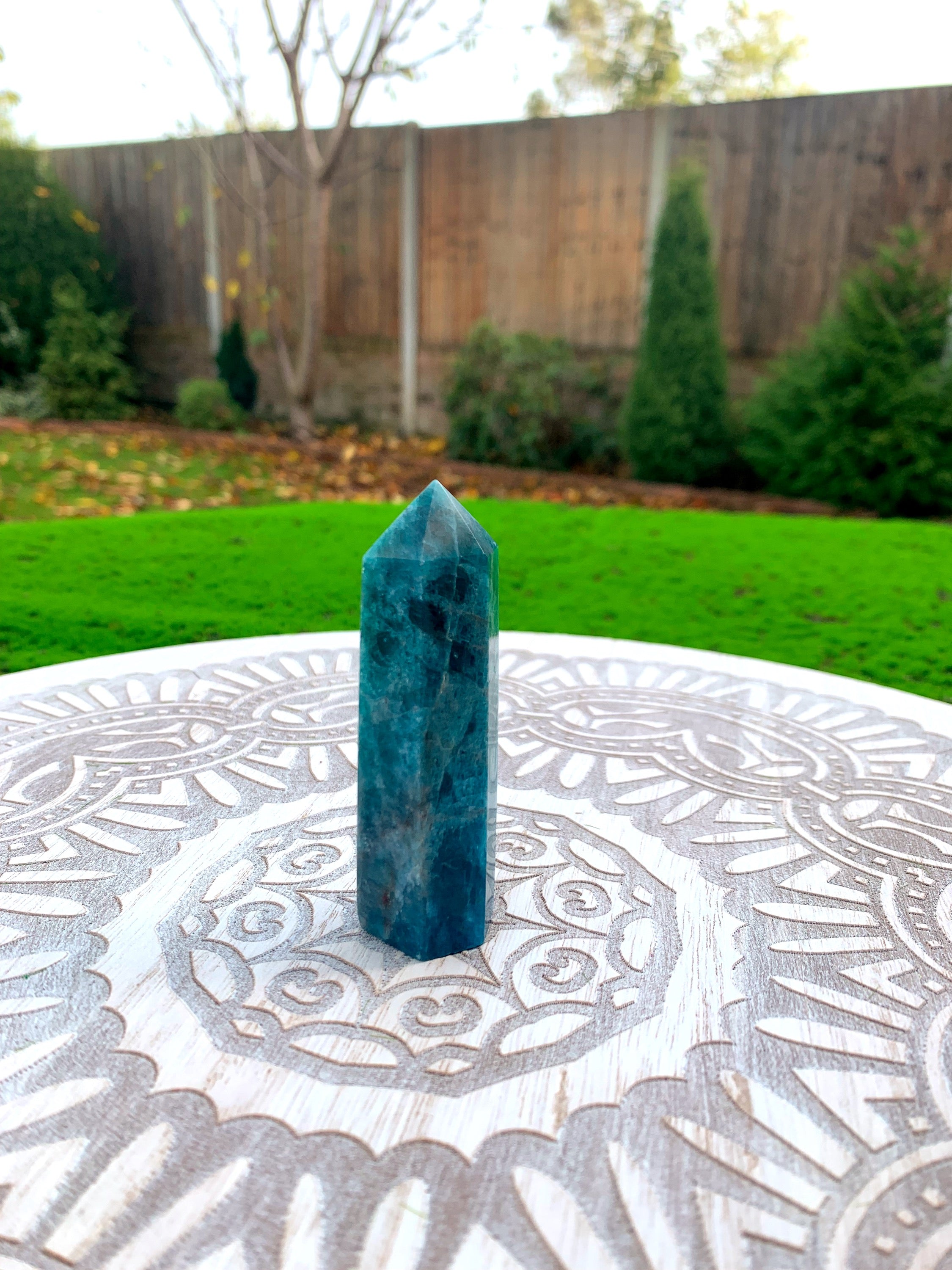 Blue Apatite Towers (Short) image 0