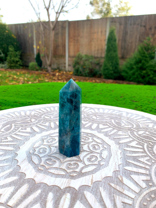 Blue Apatite Towers (Short) image 0