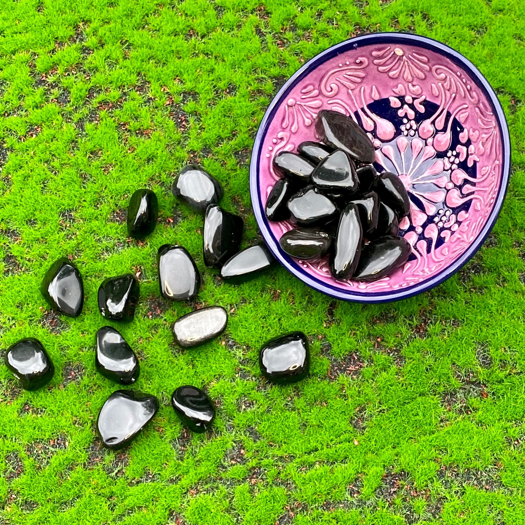 Black Obsidian Tumble-stones image 1