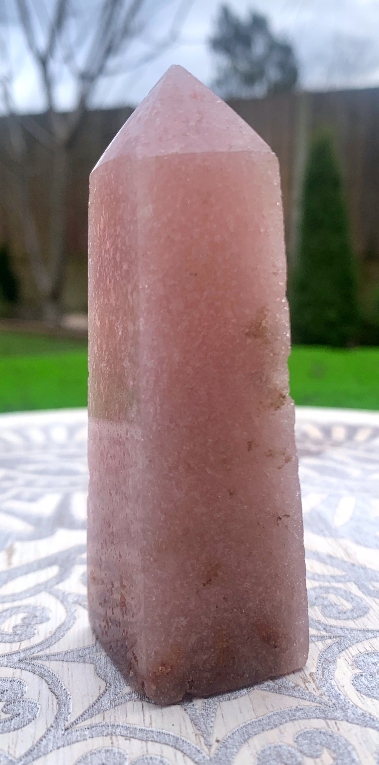 Pink Amethyst Obelisk image 2