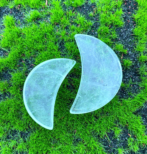 Aquamarine Moon Carving image 0