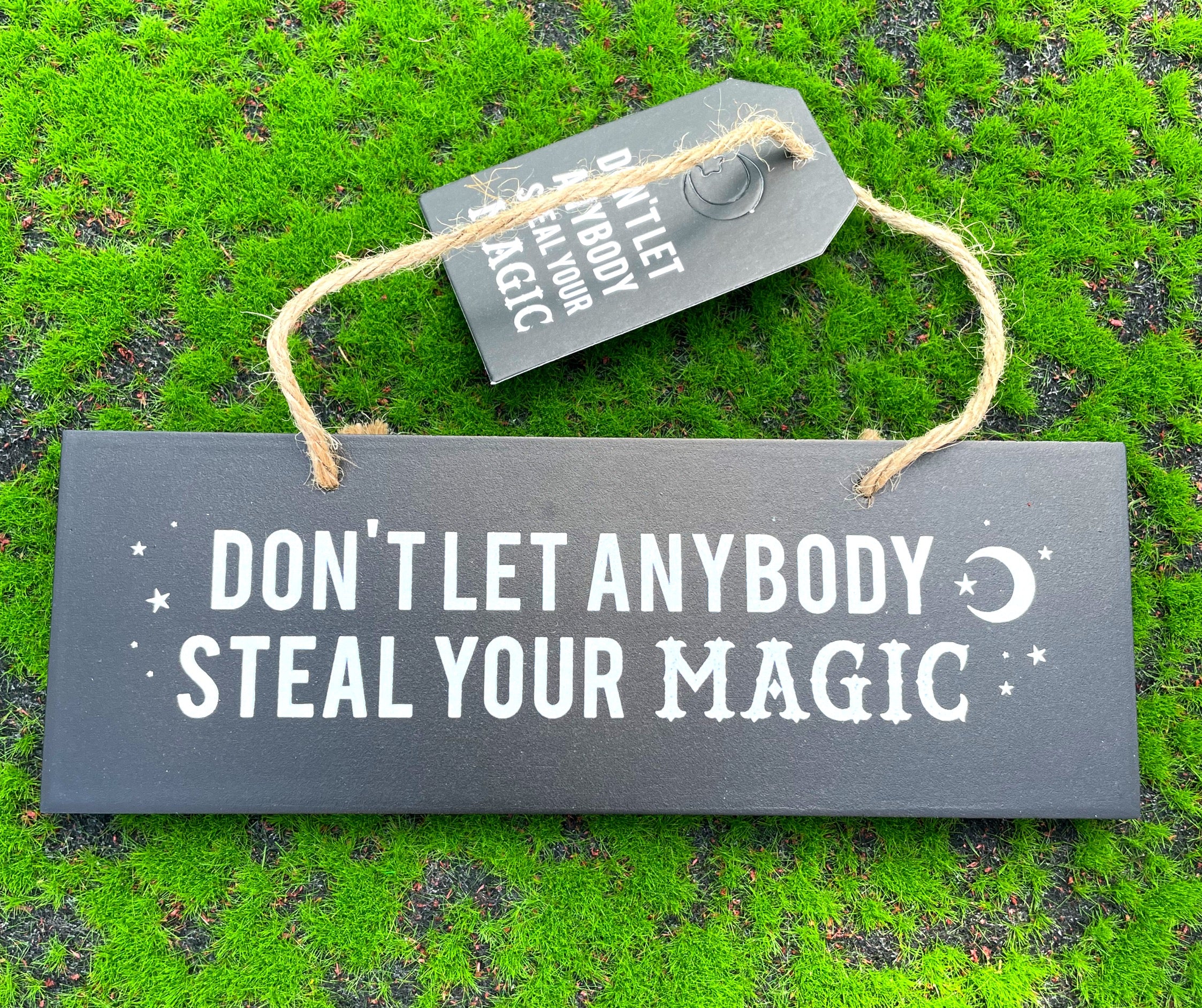 Don't Let Anybody Steal Your Magic Wall Sign image 0