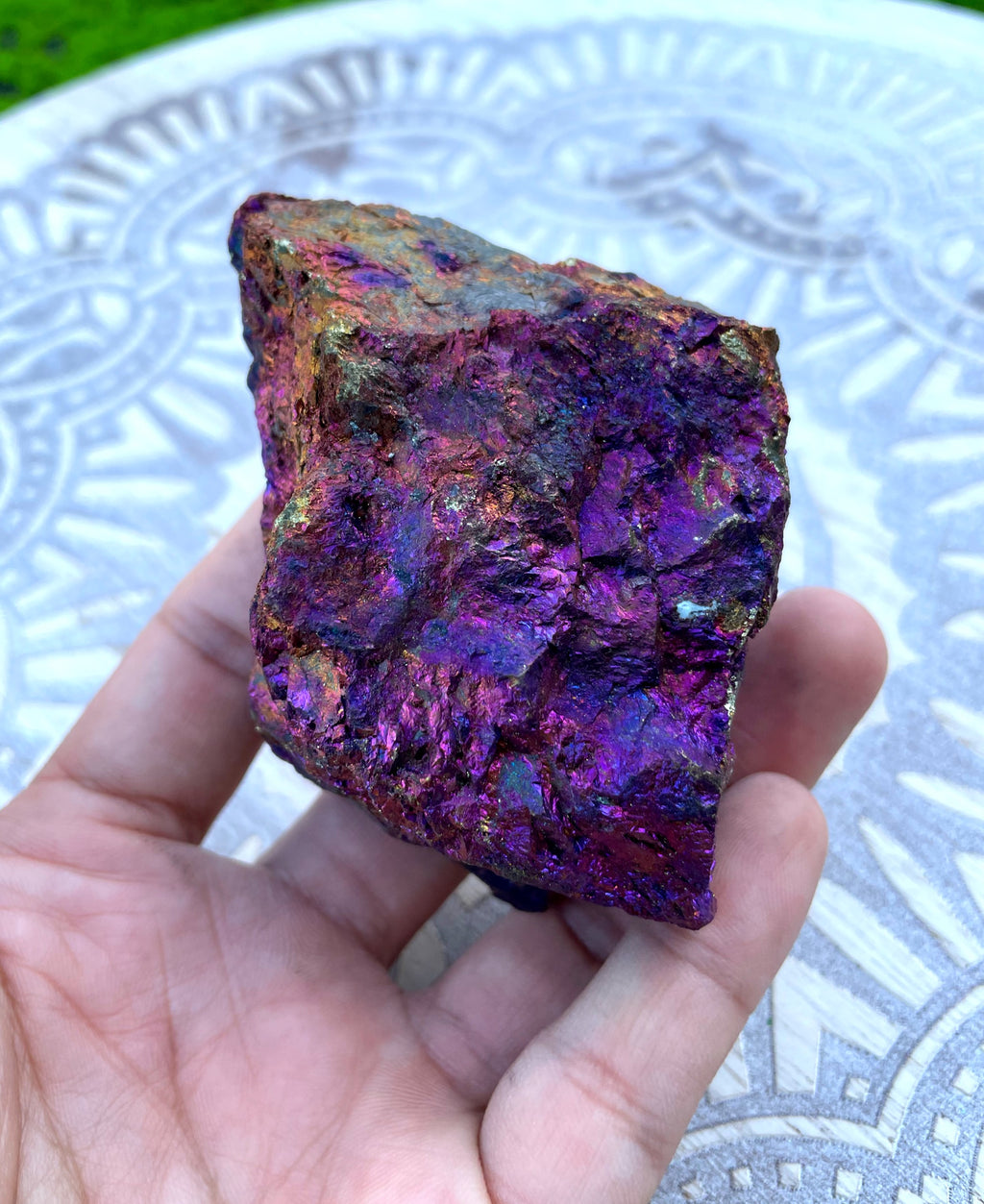 Chalcopyrite (Peacock Ore) Specimen image 1