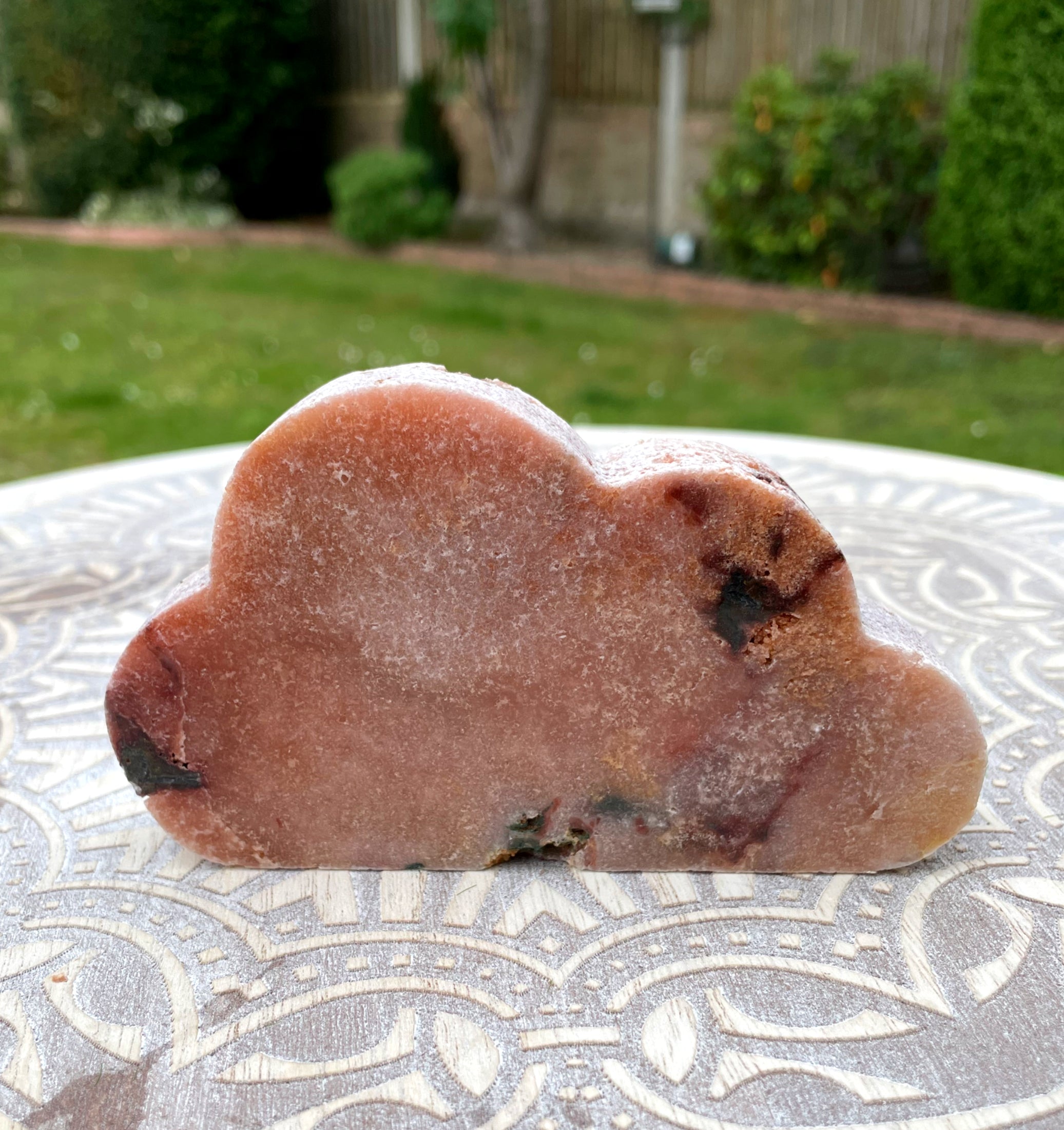 Pink Amethyst Cloud Carving image 1