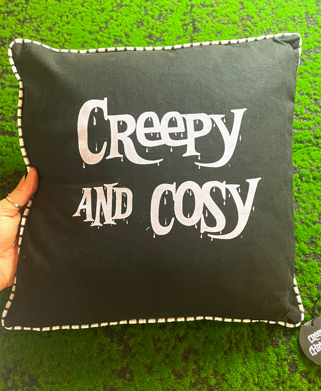 Creepy & Cosy Square Cushion image 0