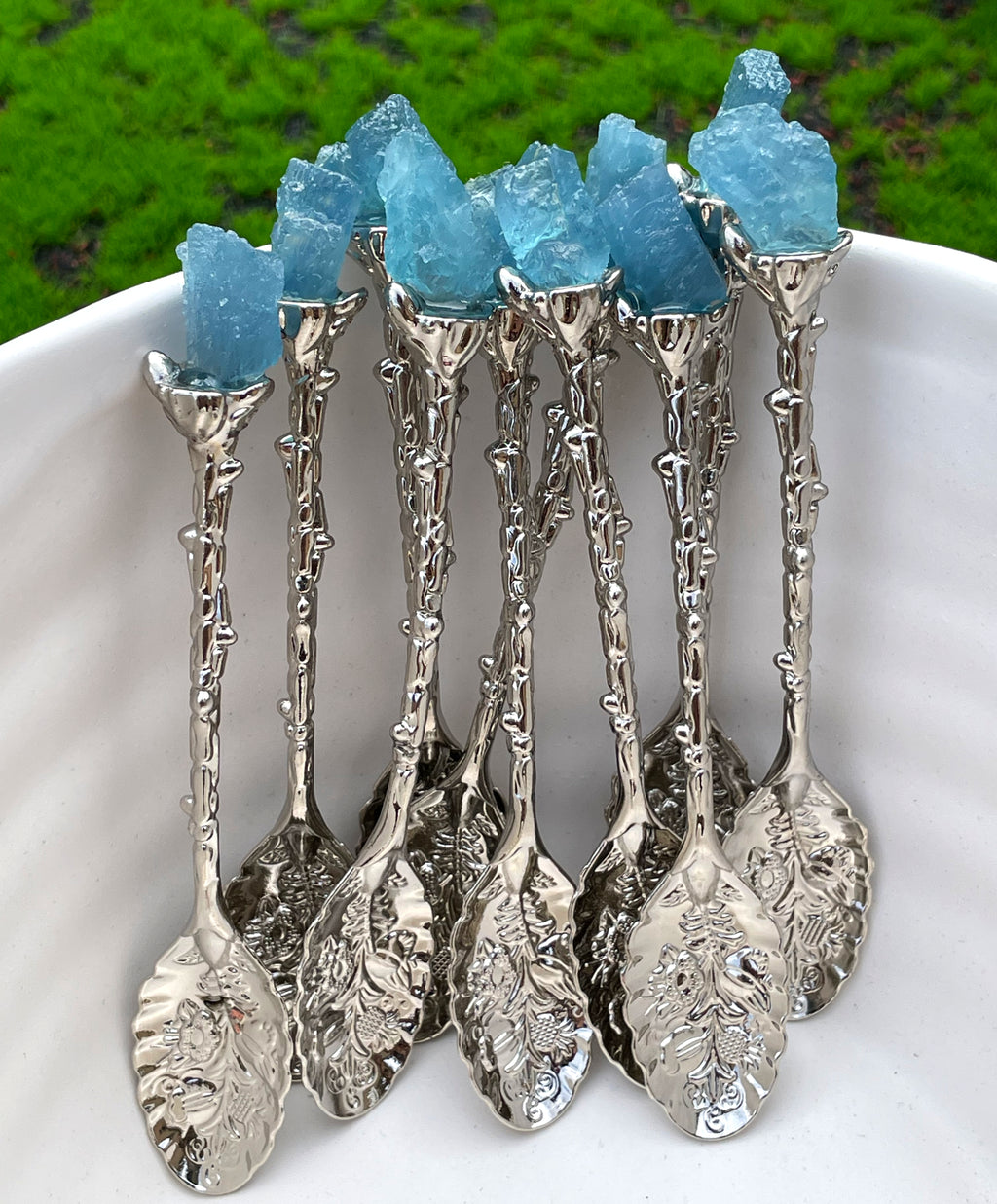 Raw Aquamarine Coffee Spoon image 0