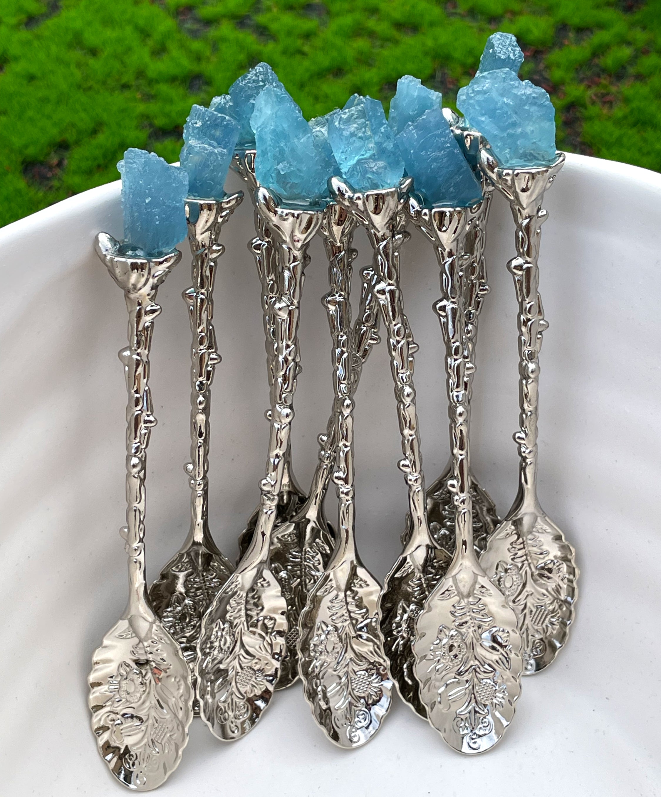 Raw Aquamarine Coffee Spoon image 0