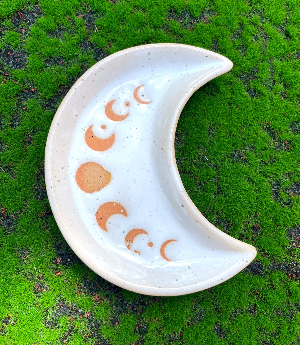 Moon Phase Crescent Trinket Tray image 1