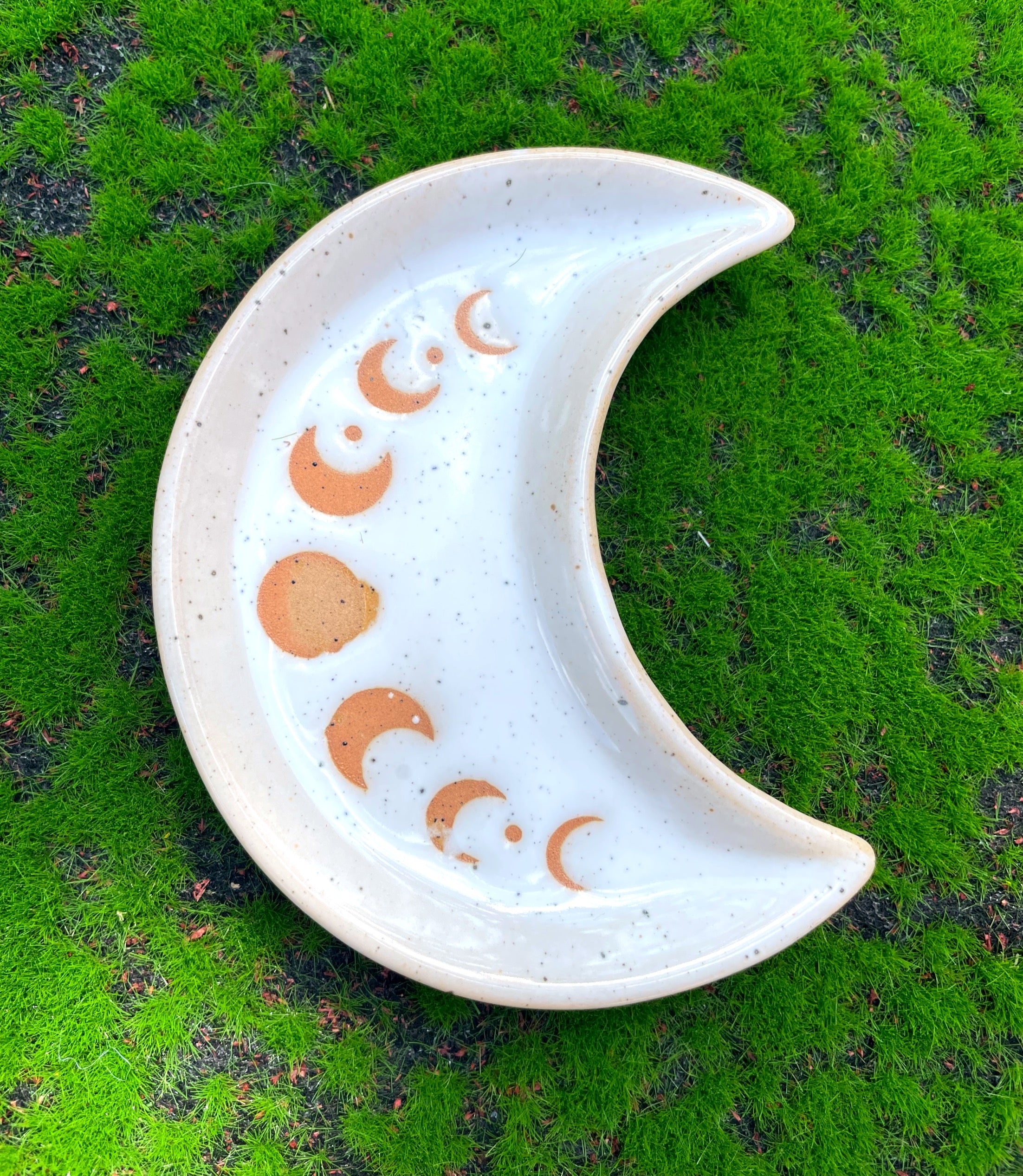 Moon Phase Crescent Trinket Tray image 1