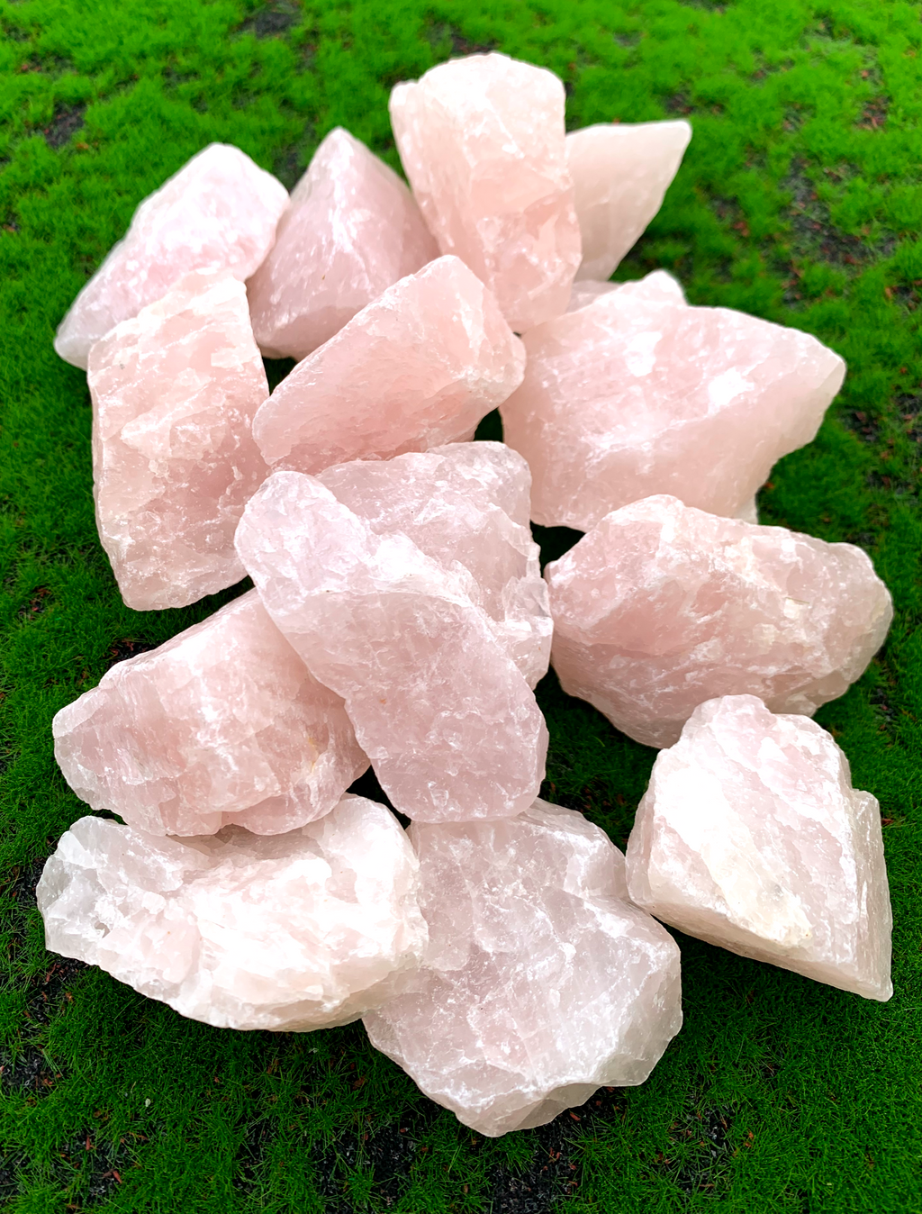 Raw Rose Quartz Chunk image 1