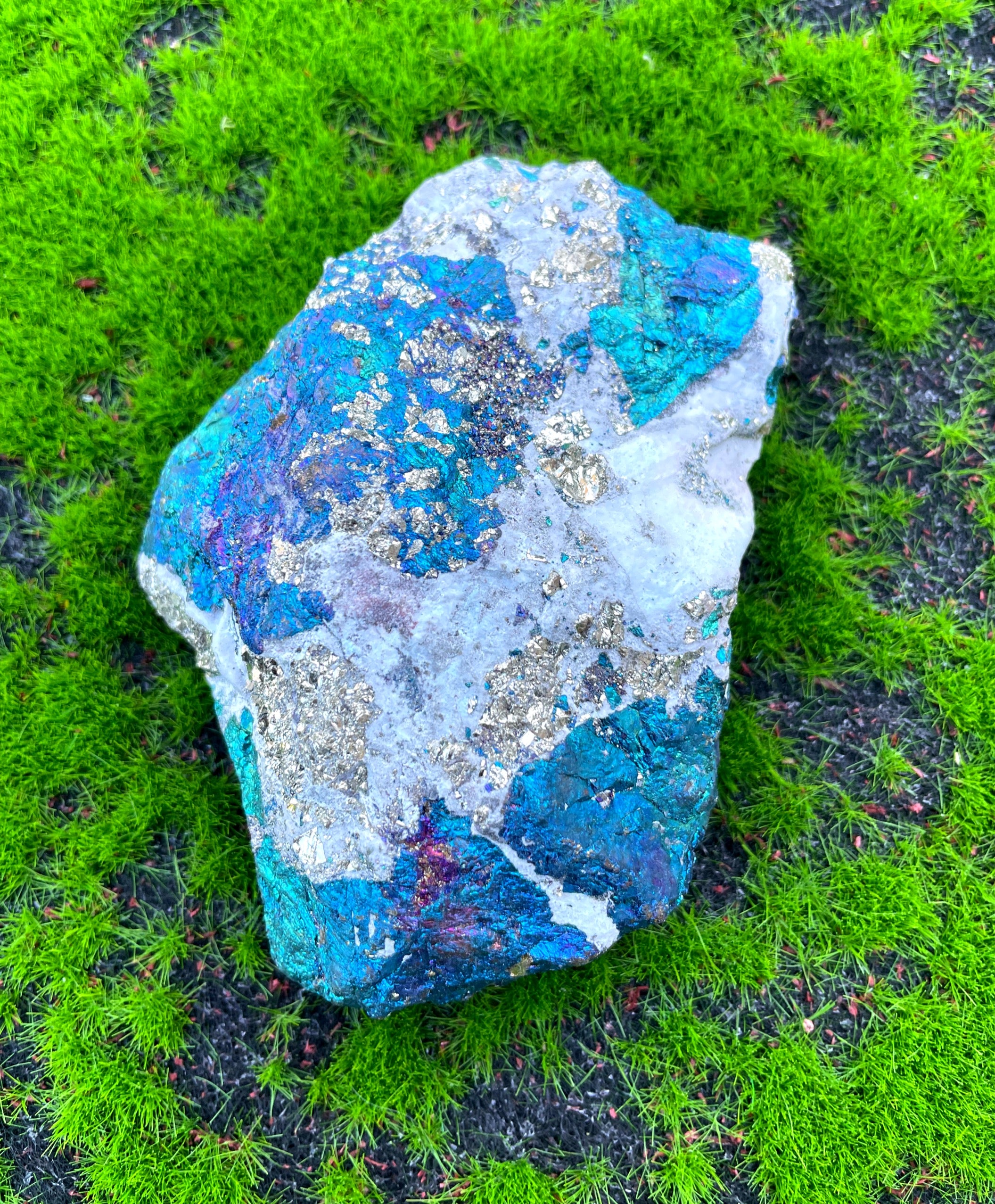 Chalcopyrite (Peacock Ore) Specimen image 0