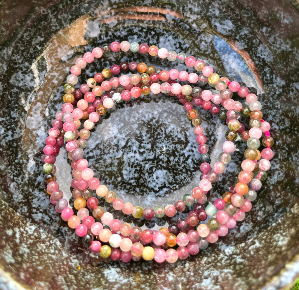 Watermelon Tourmaline Bracelet image 1