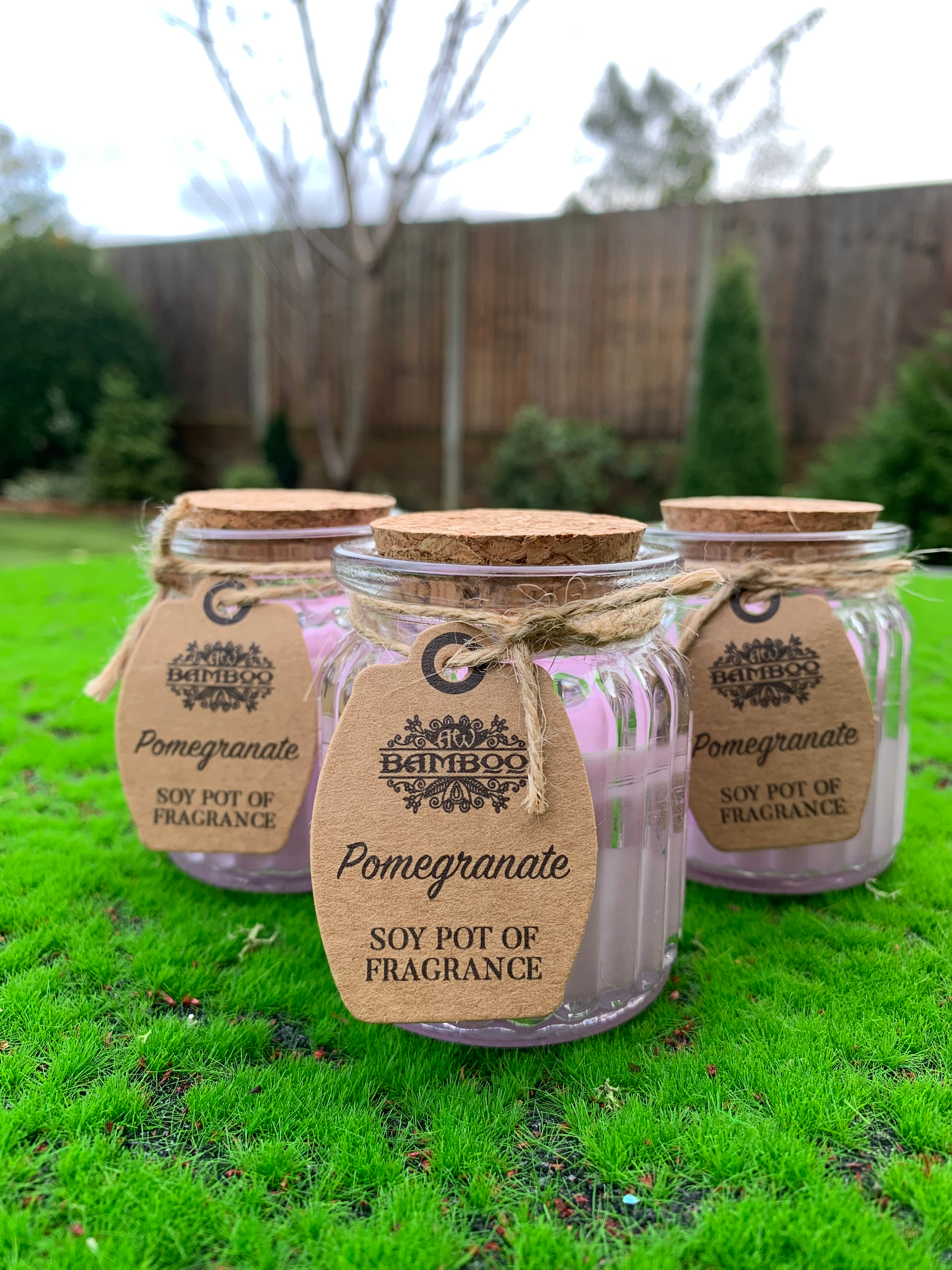 Pomegranate Soy Candle image 0
