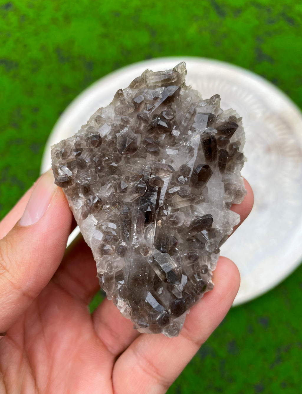Smokey Quartz Cluster (Large) image 0