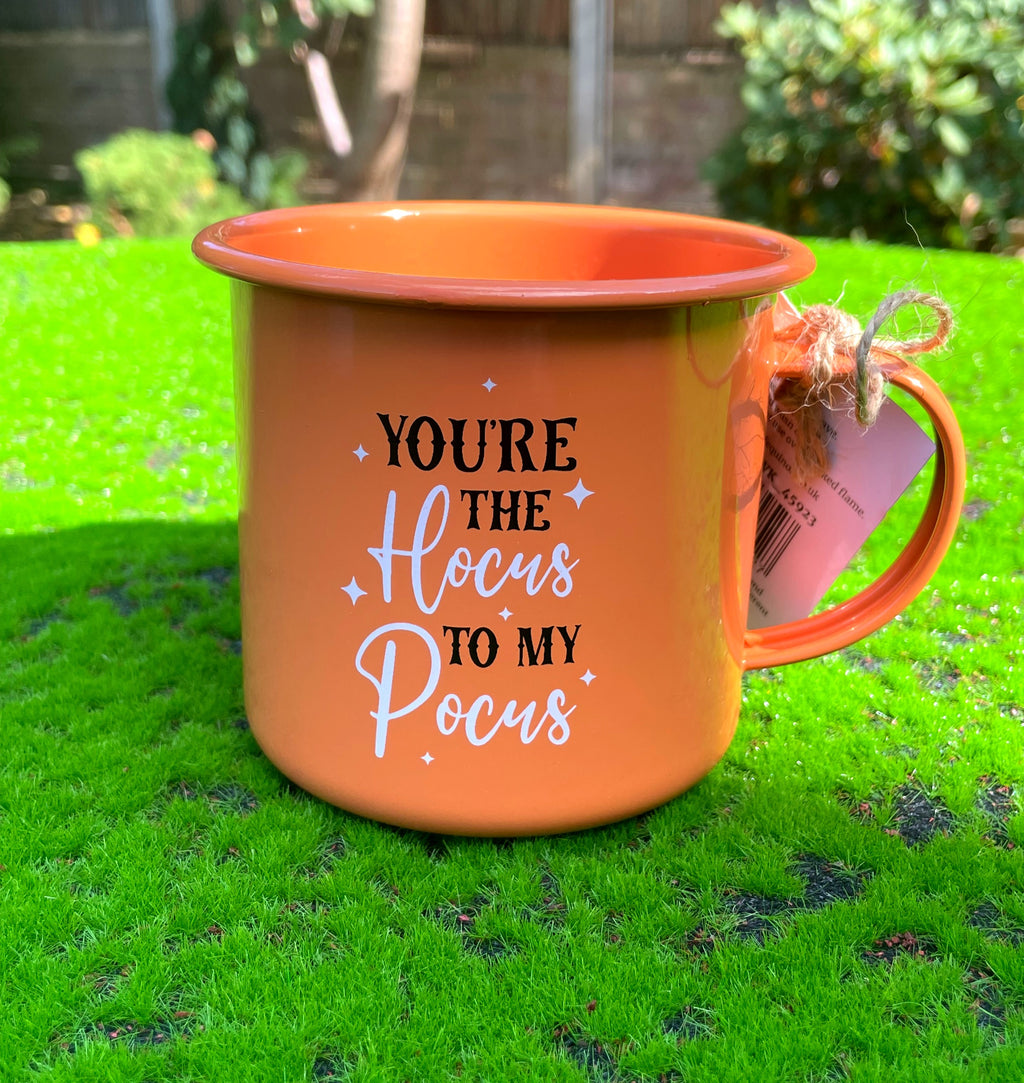 You're the Hocus to my Pocus Enamel Mug image 0