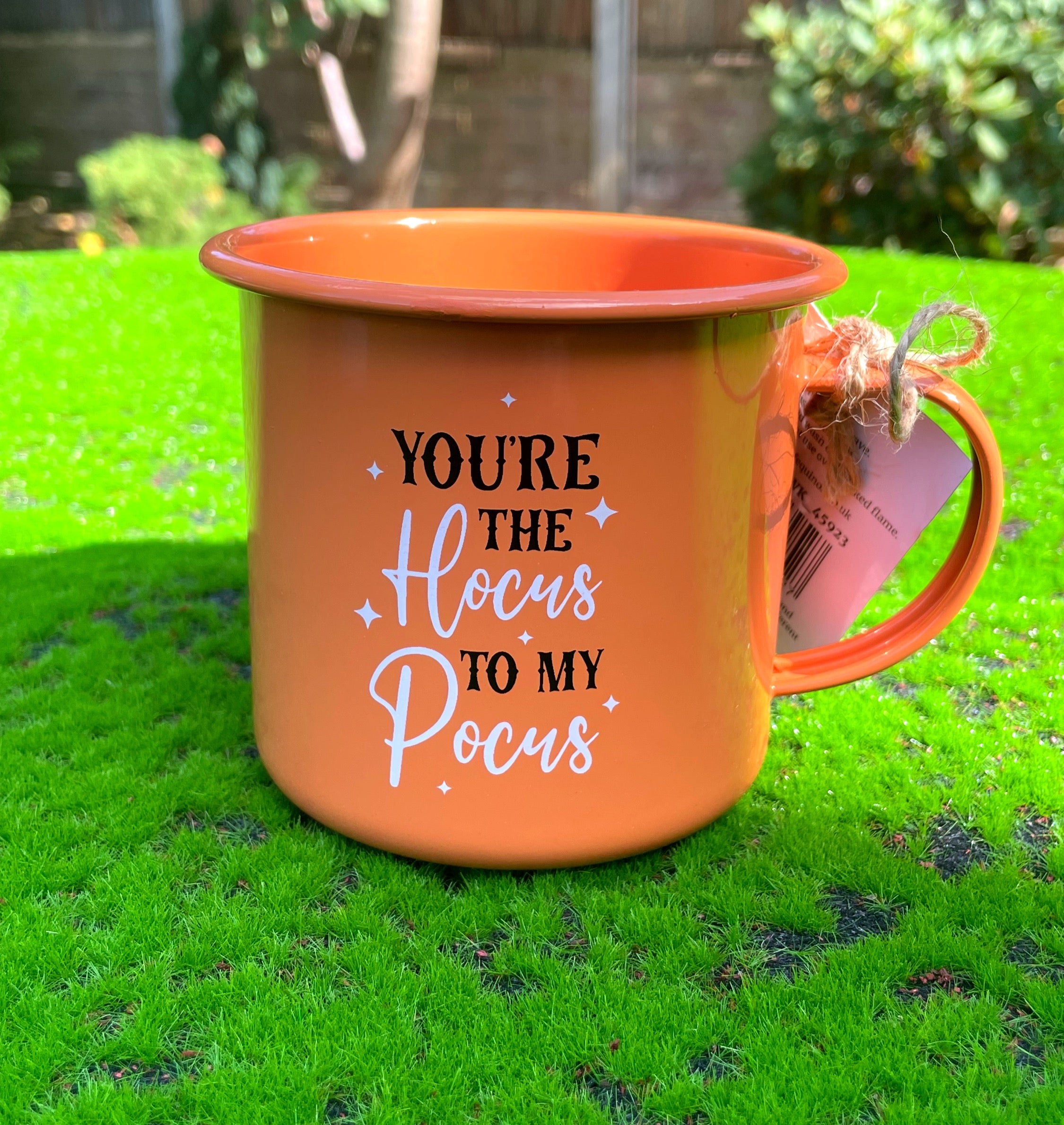 You're the Hocus to my Pocus Enamel Mug image 0