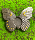 Black Moth Tealight Holder image 0