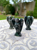 Snake Dragon Jasper Angel Carving image 0