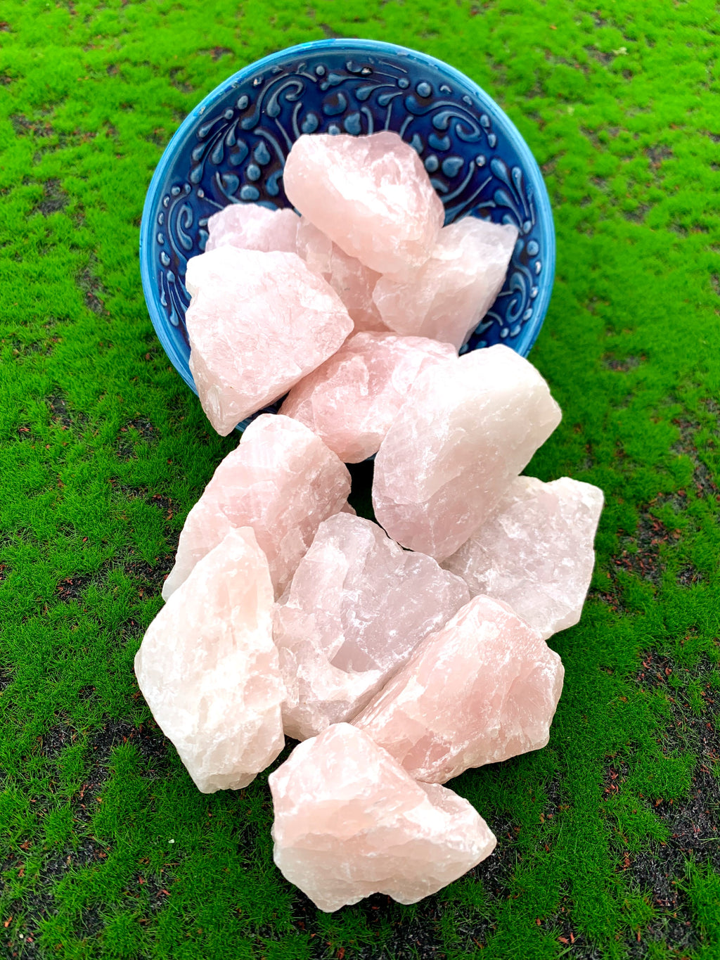 Raw Rose Quartz Chunk image 2