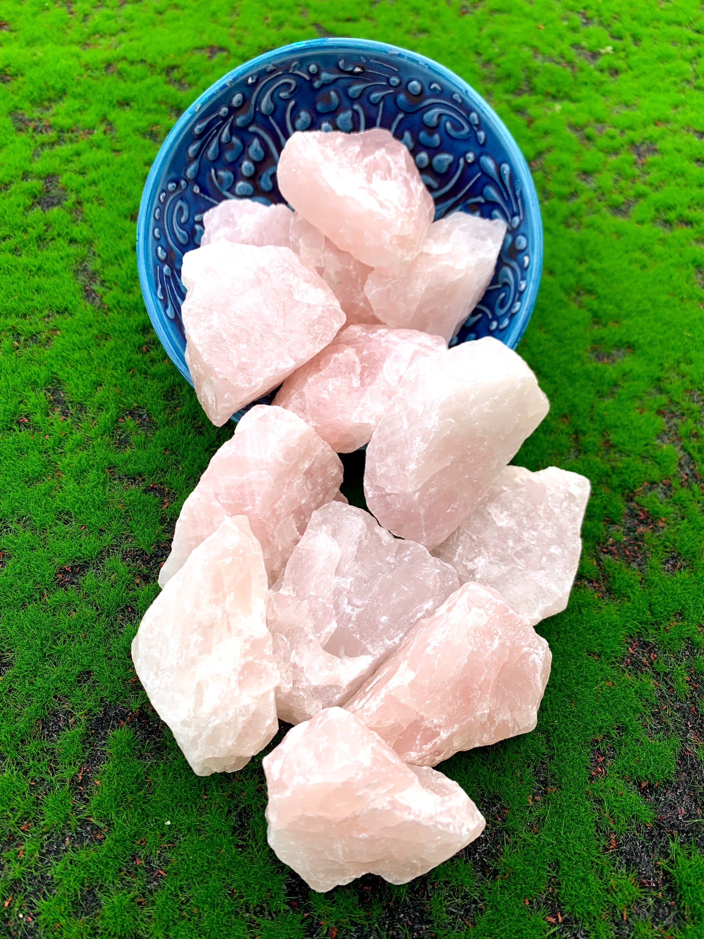 Raw Rose Quartz Chunk image 2