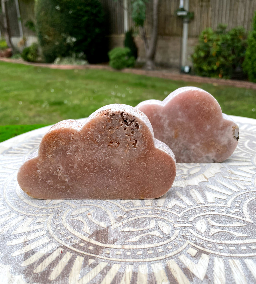Pink Amethyst Cloud Carving image 0