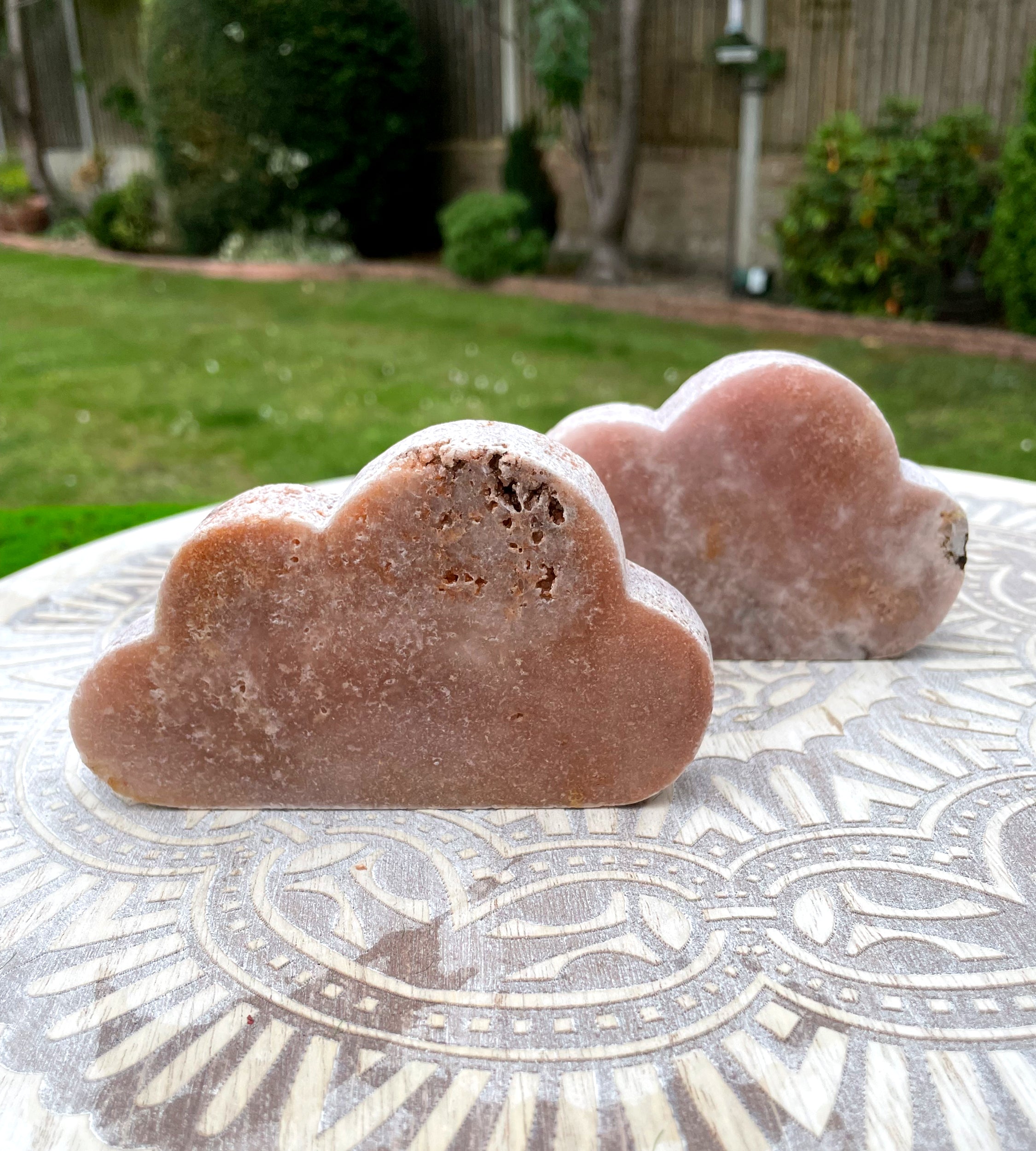 Pink Amethyst Cloud Carving image 0