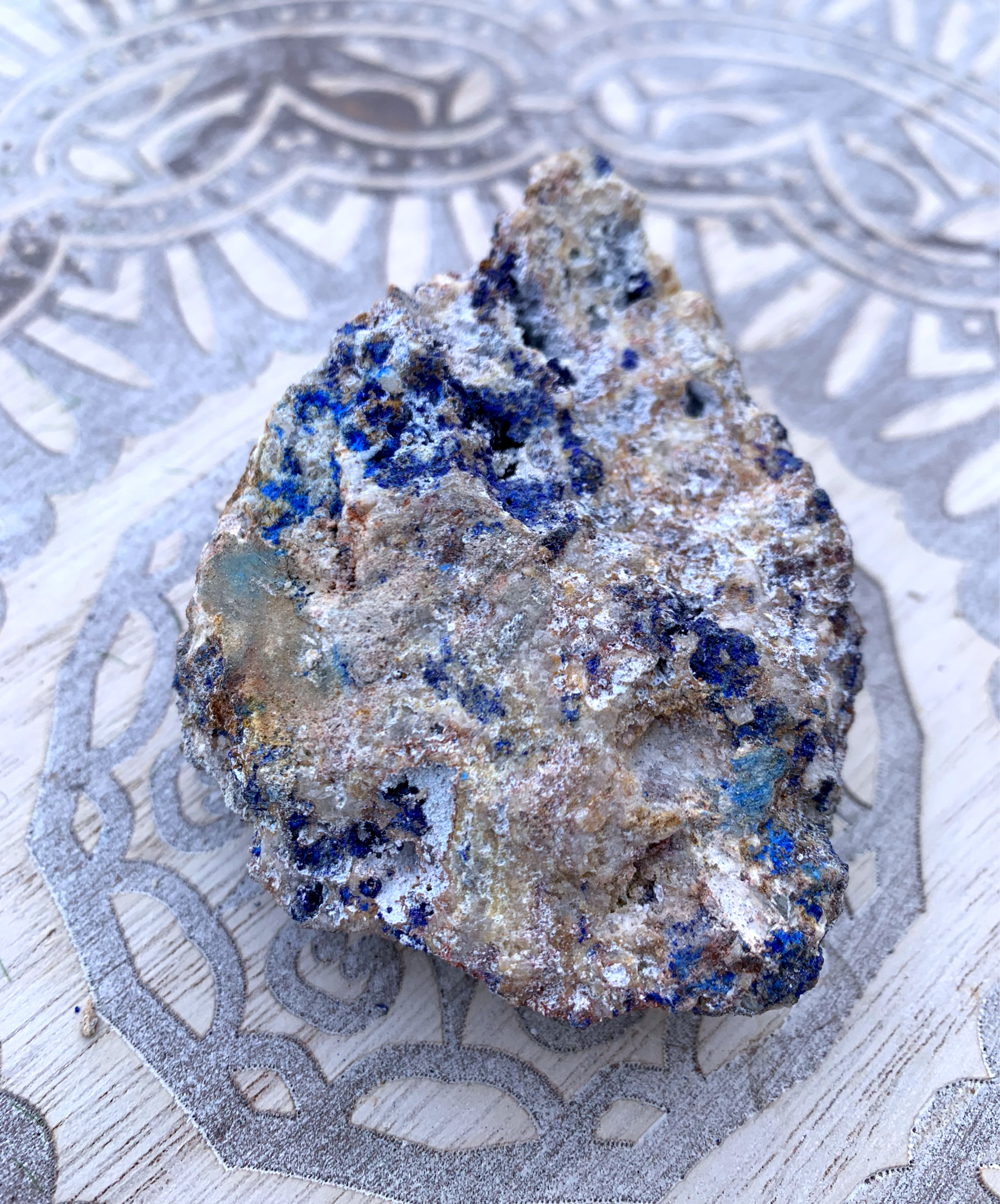 Azurite in a Matrix image 0