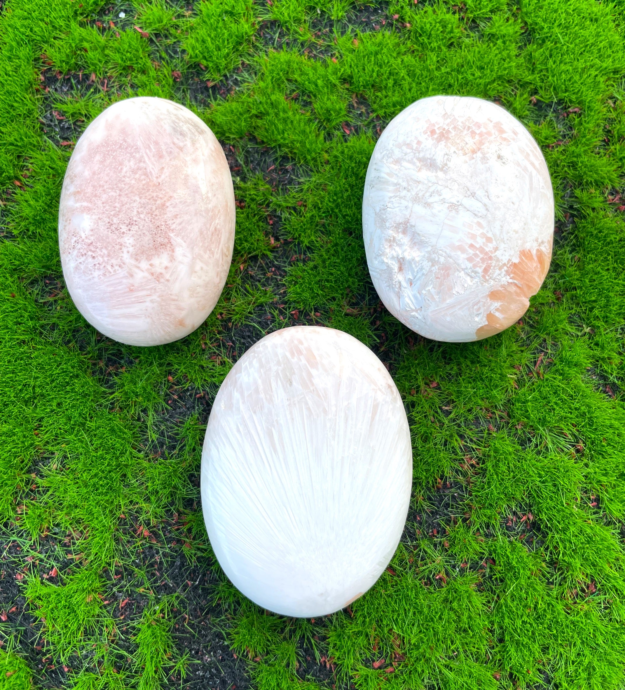 Pink Scolecite Palmstone image 1