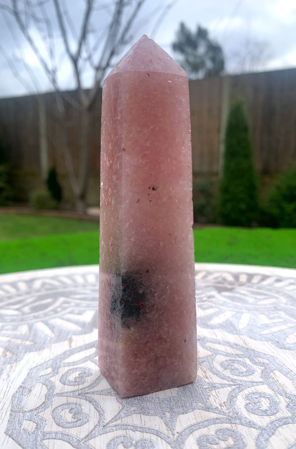 Pink Amethyst Obelisk image 1