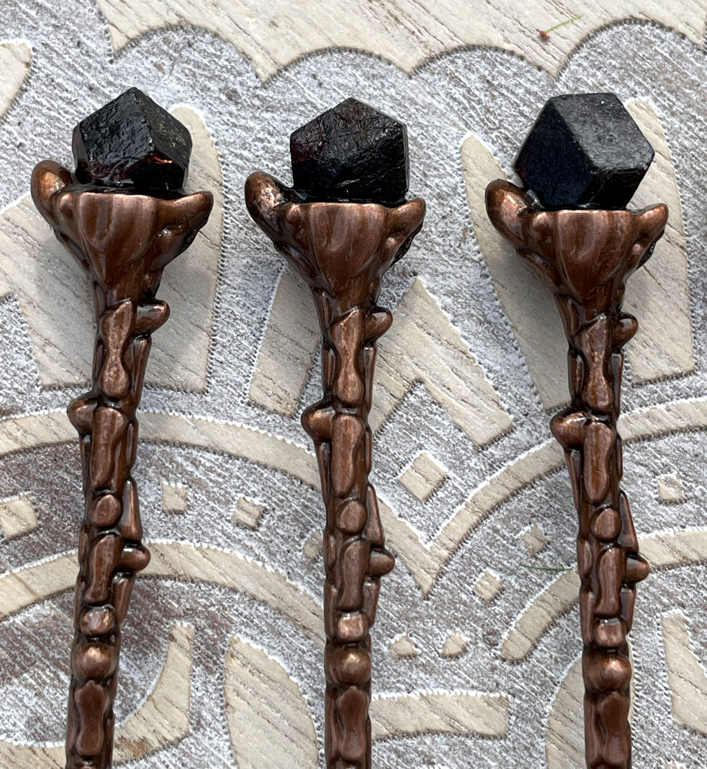 Raw Garnet Coffee Spoon image 1