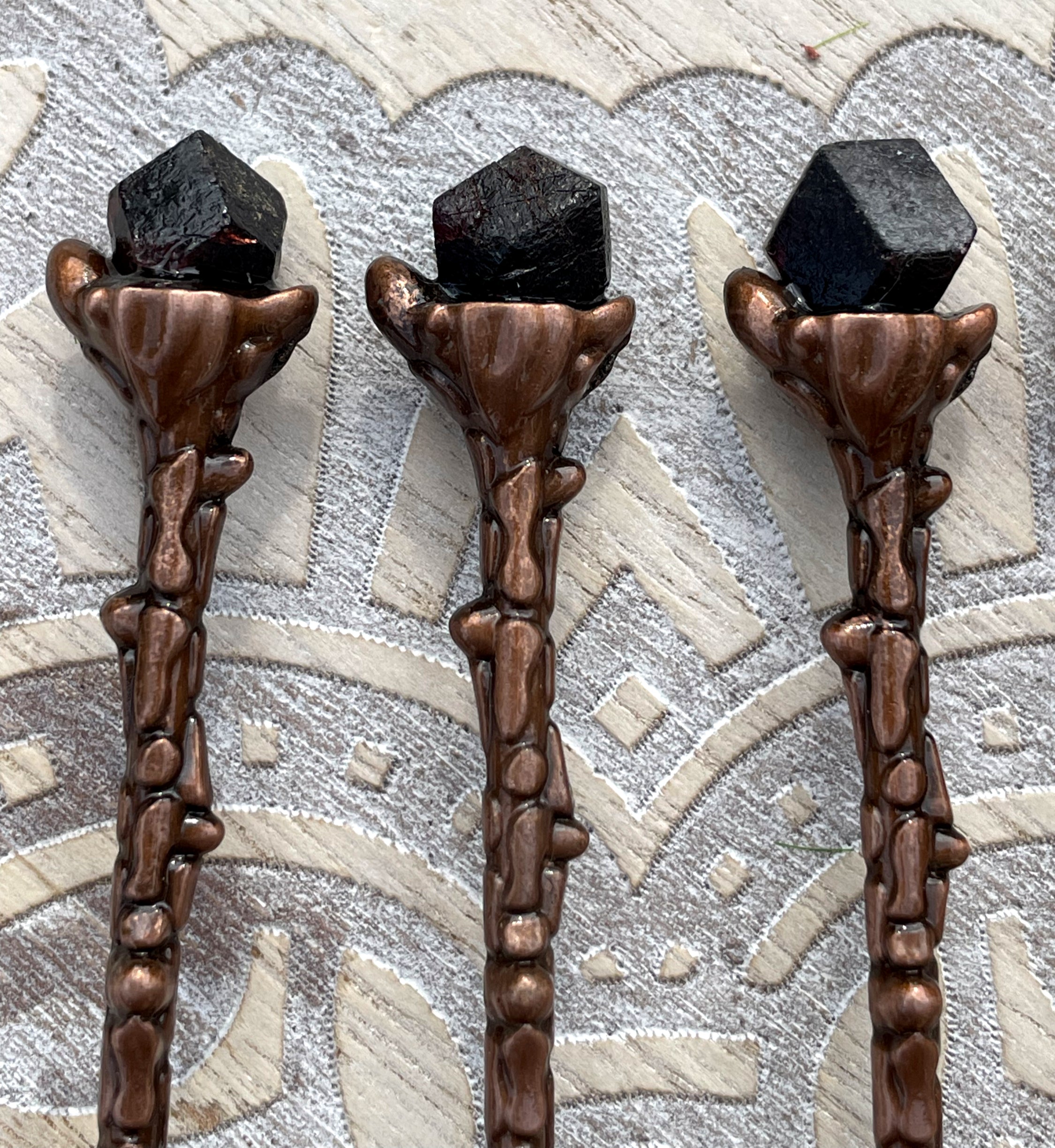 Raw Garnet Coffee Spoon image 1
