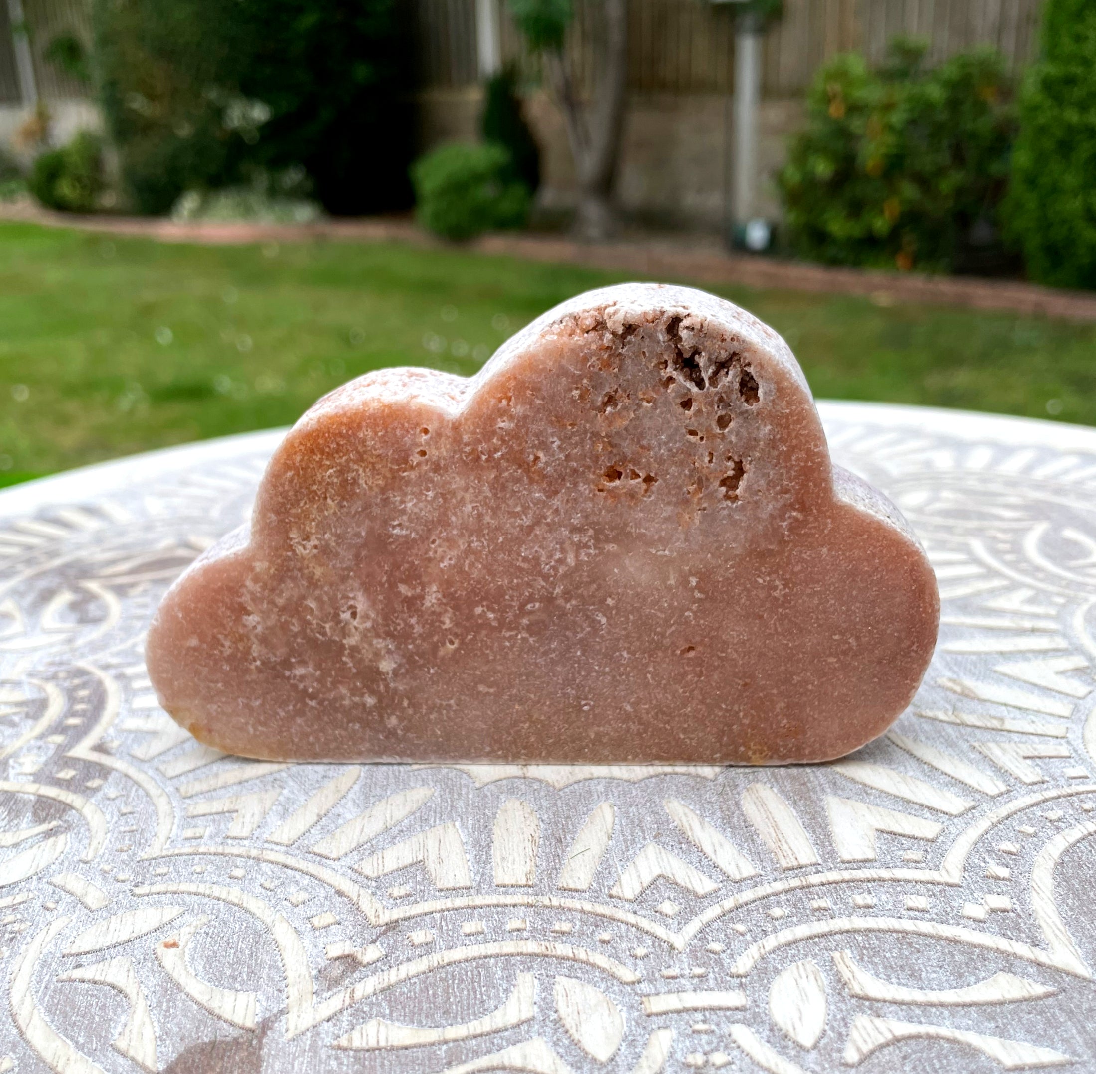Pink Amethyst Cloud Carving image 2