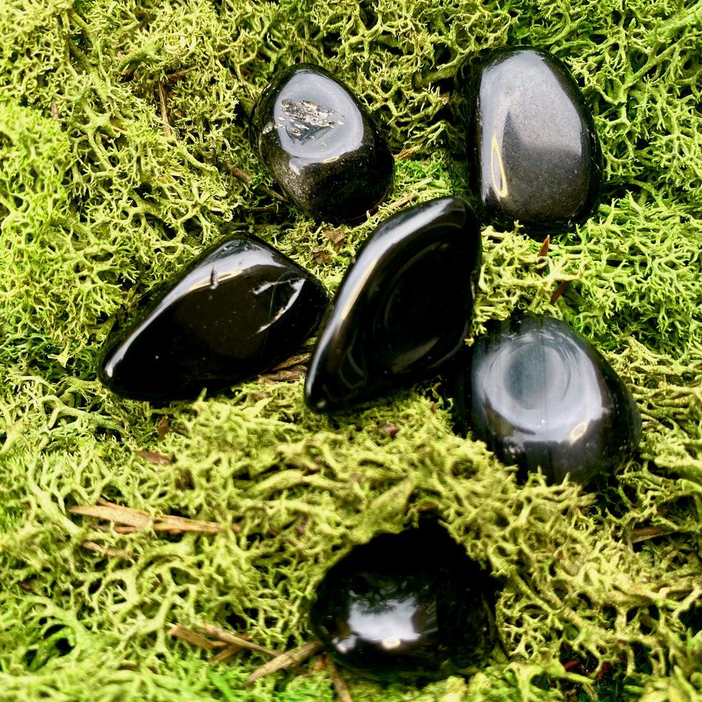 Black Obsidian Tumble-stones image 2