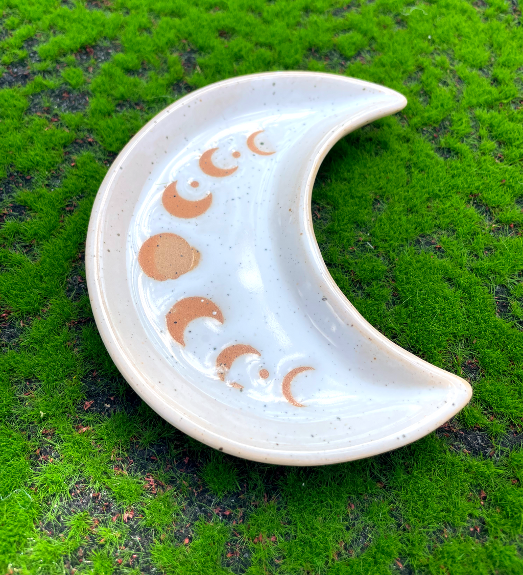 Moon Phase Crescent Trinket Tray image 0
