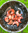 Red Jasper Moon Carving image 0