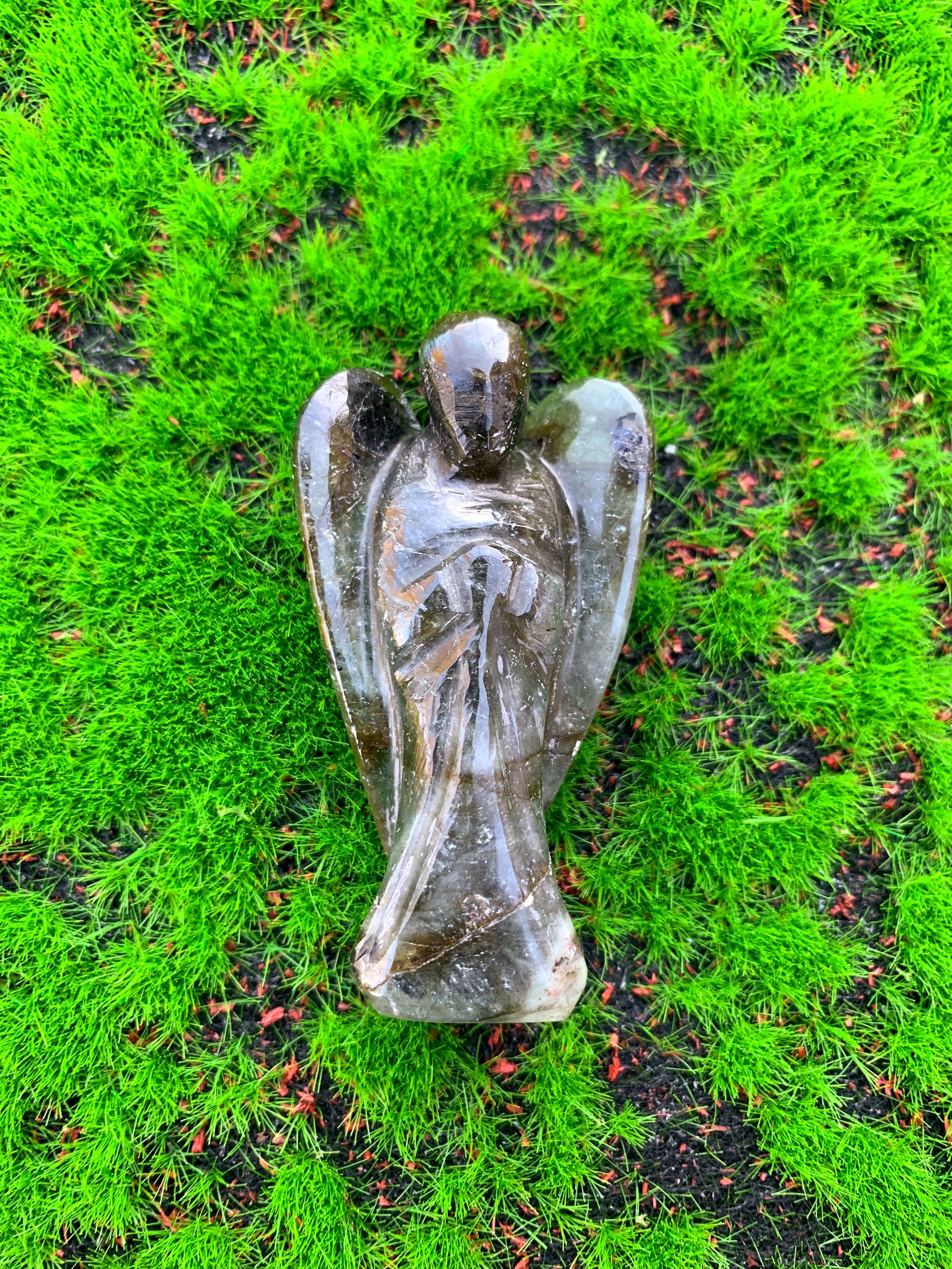 Labradorite Angel Carving image 0