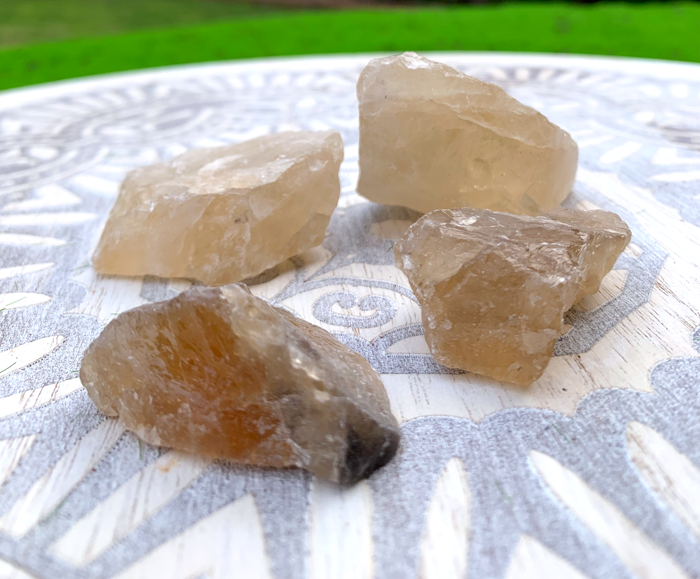 Raw Natural Citrine Chunk image 0