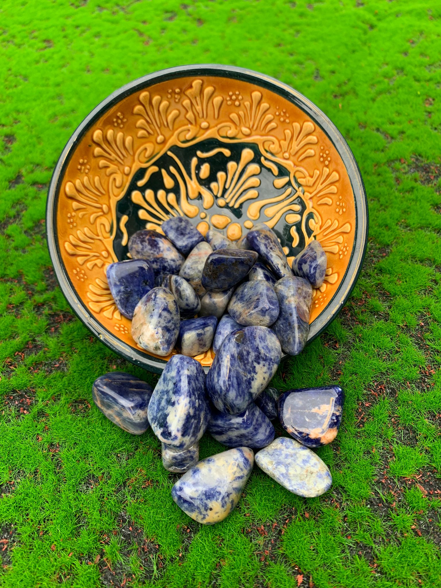 Sodalite Tumble-stones image 1