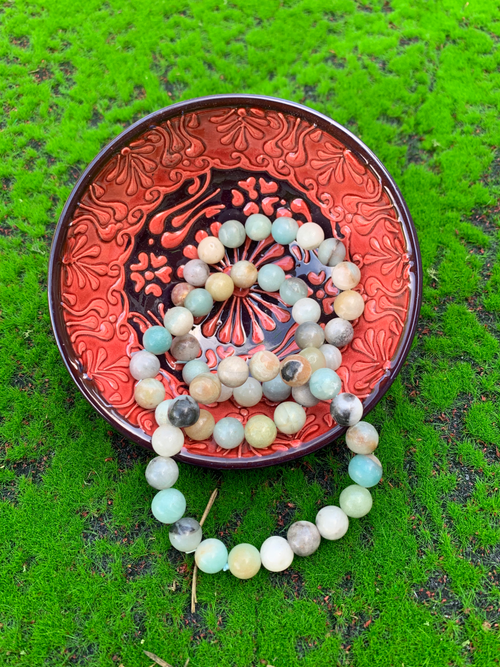 Caribbean Calcite Beaded Bracelet