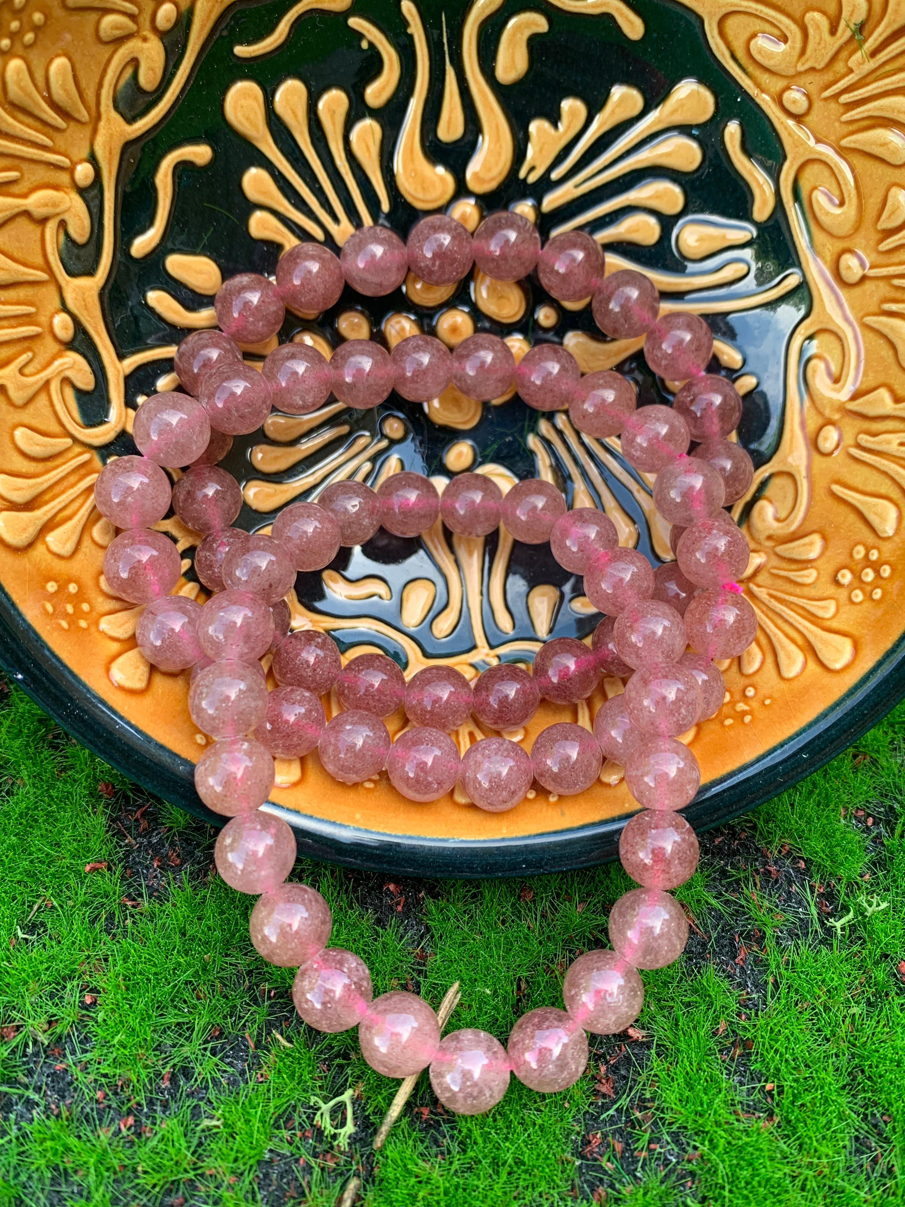 Strawberry Quartz Bracelet