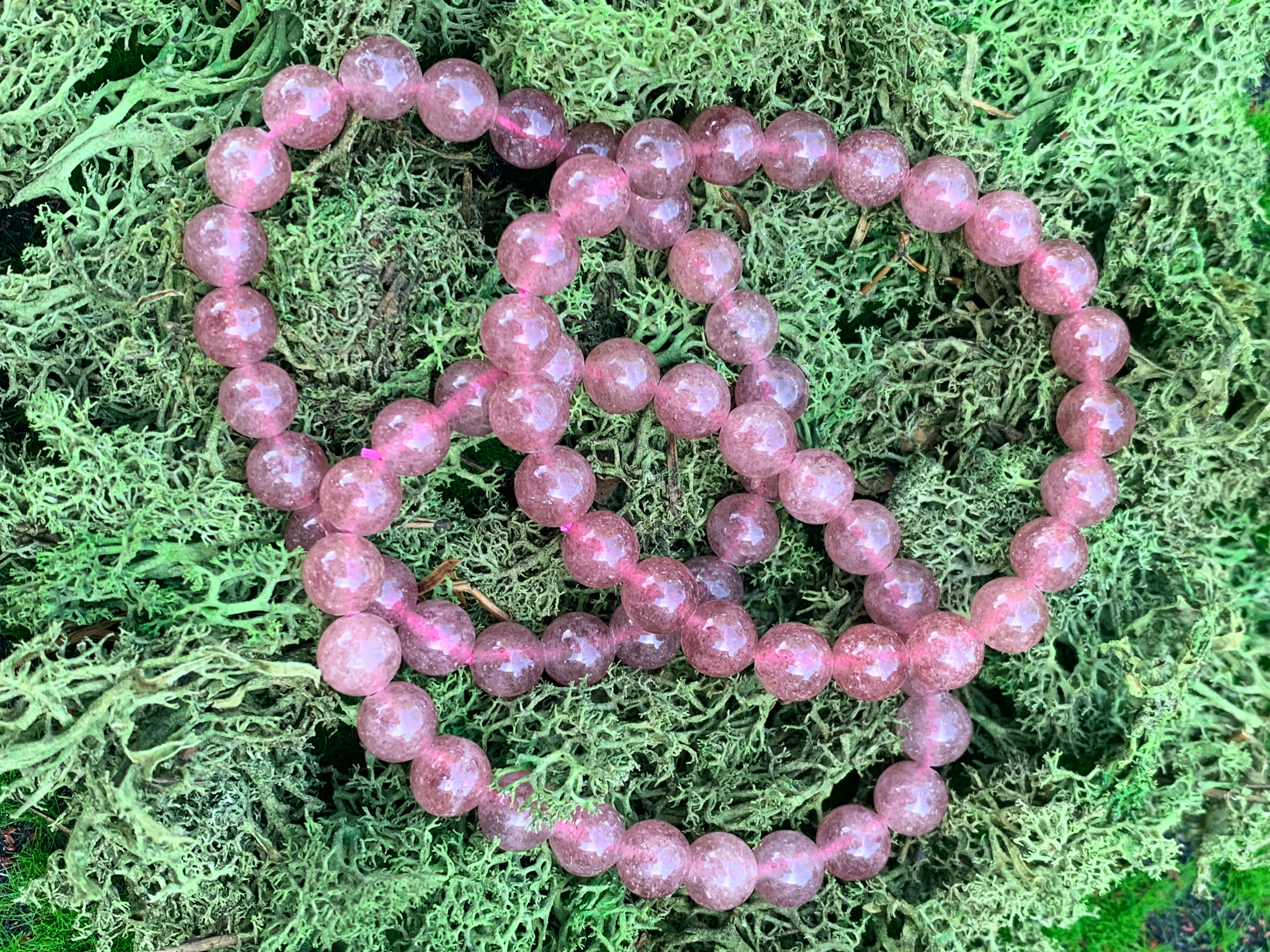 Strawberry Quartz Bracelet
