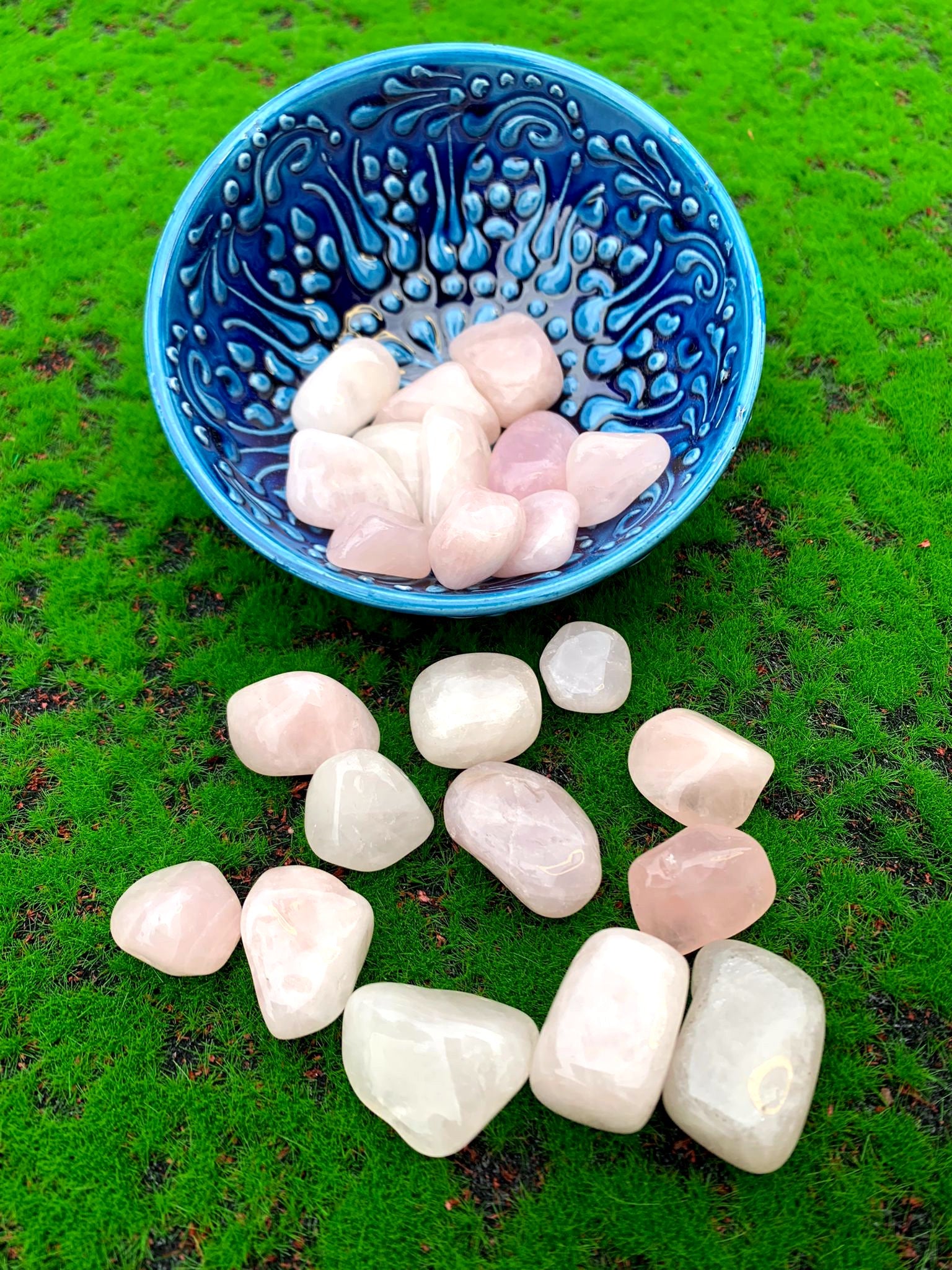 Rose Quartz Tumble-stones